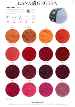 Cool Wool 2025 Farbkarte 1